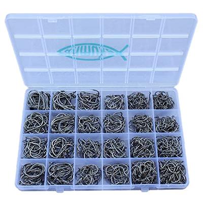 YVUDW Circle Hooks Saltwater Fishing Hooks Catfish Hooks Fish Hook for Catfishing  100 Pack Sport Circle Hook Offset Fishing Hooks 8 Sizes - Yahoo Shopping