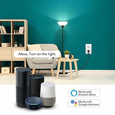 UltraPro Smart Plug WiFi Outlet, Smart Home, Smart Switch, Dual Smart  Outlet, Works with Alexa, Echo & Google Home, No Hub Required, App  Controlled