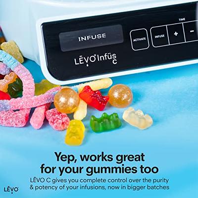 Easy Infused Gummies with LEVO Gummy Mixes  LEVO C Large Batch Herbal  Infuser & Decarb Machine 