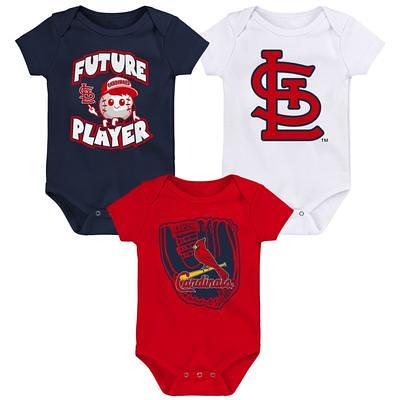 St. Louis Cardinals Infant Position Player T-Shirt & Shorts Set - White/Red