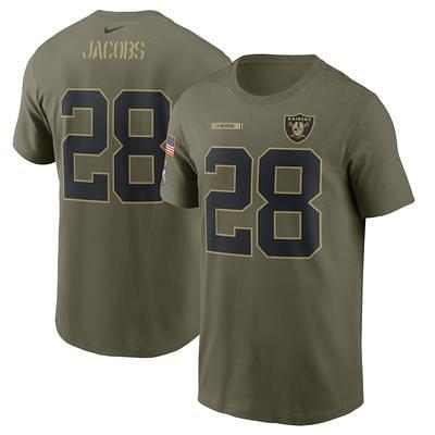 Men's Nike Matthew Stafford Olive Los Angeles Rams 2022 Salute to Service Name & Number T-Shirt