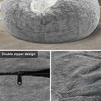 5FT/6FT/7FT Luxurious Bean Bag Chair(Only Cover, Without Filler