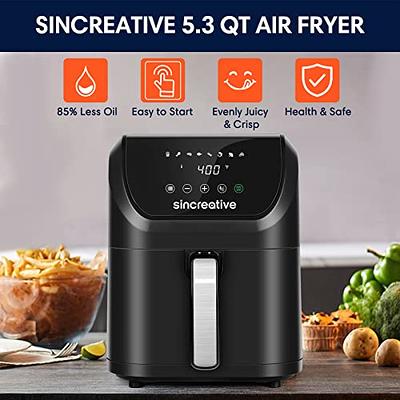 Cooks 5.3 Quart Air Fryer: Fast Cooker & Airfryer