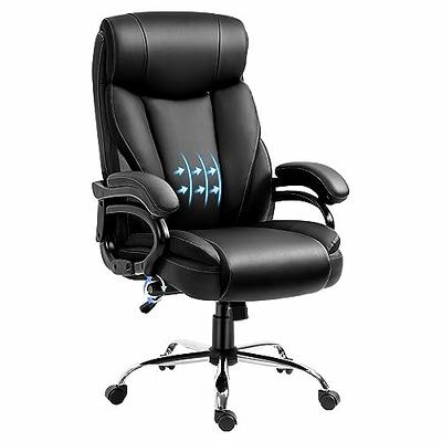 OFIKA Home Office Chair, 400lbs Big and Tall Chair Heavy Duty Design, Ergonomic High Back Cushion Lumbar Back Support, Computer Desk Chair, Adjustable