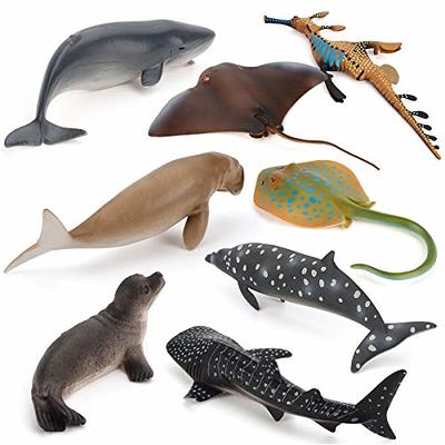 Fantarea 8 PCS Ocean Sea Marine Animal Model Figures Sperm Whale Shark Fur  Seal Figurines Party Favors Supplies Cake Toppers Decoration Set Toys for 5  6 7 8 Years Old Boys Girls Kid Toddlers - Yahoo Shopping