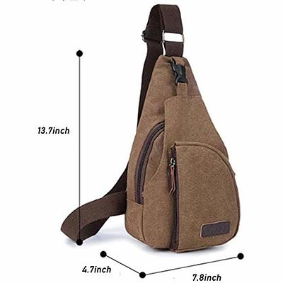  EVANCARY Small Sling Bag for Women, Chest Daypack Crossbody  Backpack for Travel Sports Running Hiking : Sports & Outdoors
