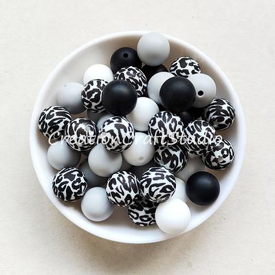 Christmas Trees 15mm Silicone Beads, Print Wholesale Loose Round Craft  Beads - Yahoo Shopping