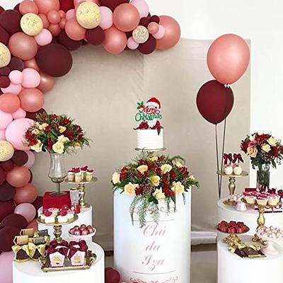 Holly Balloon Gift Toppers