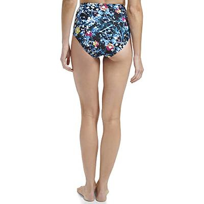 Calvin Klein Women's Standard Tummy Control Panel Front Draping Swim  Bottom, Black Poppy Multi, X-Large - Yahoo Shopping