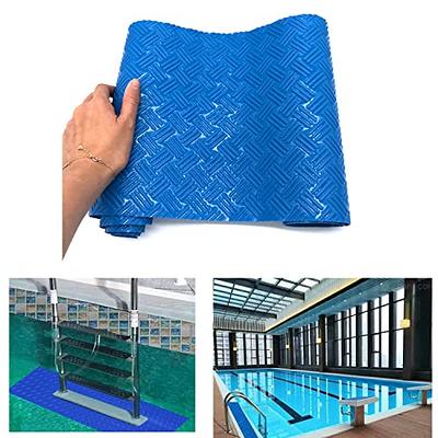 Fiunkes Swimming Pool Ladder Mat, Protective Step Pad with Non