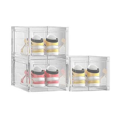 Clear Stackable Small Shoe Drawer