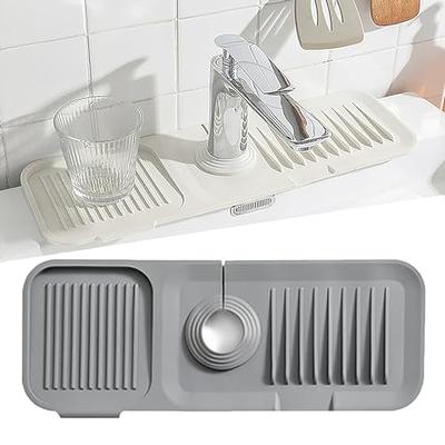 2pcs Fantasy Style Faucet Draining Mat, Faucet Absorbent Mat For Kitchen  Sink, Diatom Mud Sink Faucet Absorbent Mat, For Bathroom & Kitchen (B) -  Yahoo Shopping