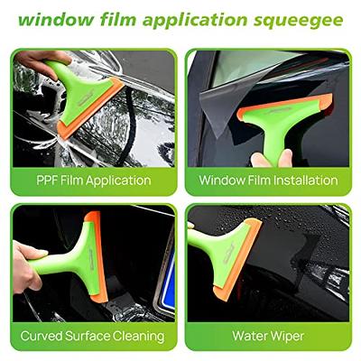 NEWISHTOOL Small Squeegee for Vinyl, Mini Squeegee for Car Windows