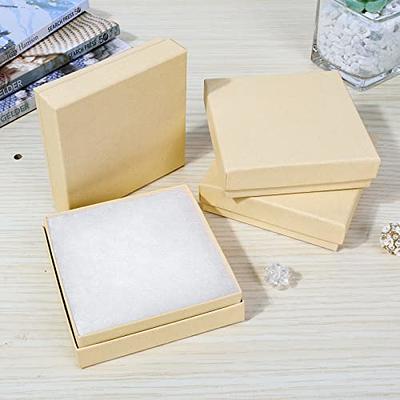 MESHA 20PC Cardboard Jewelry Boxes, 5.25x3.75x1 Cotton Filled Jewelry Gift  Box with Lid, Jewelry Boxes for Small Business, Packing, Shipping, Necklace,  Earring, Bracelet, Blue - Yahoo Shopping