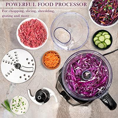  Hamilton Beach Food Processor & Vegetable Chopper for Slicing,  Shredding, Mincing, and Puree, 8 Cup, Black: Home & Kitchen