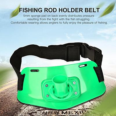 Fishing Rod Belt Holder, Fighting Rod Pole Holder Belt Tackle Boat Fishing  Rod Holder Adjustable Support Waist Fighting Belt Fish Tackle Accessories  (Green) - Yahoo Shopping