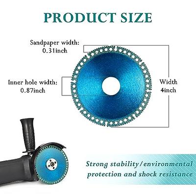 Indestructible Disc 2.0 - Cut Everything in Seconds, 2024 Upgrade  Indestructible Disc for Angle Grinder 7/8 inch, 4 inch Circular Saw Blades  for