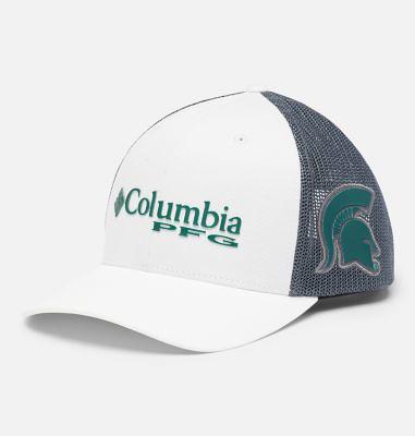 Columbia PFG Mesh Snap Back Ball Cap - Michigan State- - Yahoo