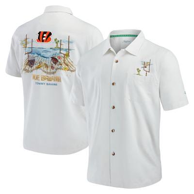 Men's Tommy Bahama Orange Cincinnati Bengals Sport Harbor Island