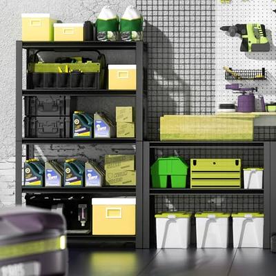 Tomorotec 2 Pack] Stackable Kitchen Storage Shelf Rack, Foldable