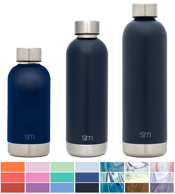 Simple Modern 17oz Bolt Sports Water Bottle - Stainless Steel