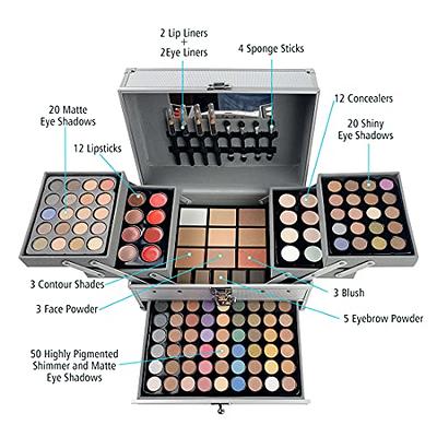 132 Color All in One Makeup Kit,Professional Makeup Case for Women Full  Kit,Makeup Palette,Multicolor Eyeshadow Set,Include