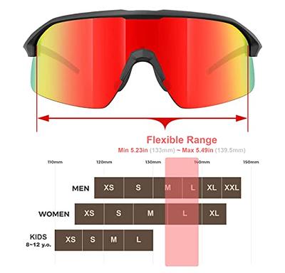 BEACOOL Polarized Sports Sunglasses for Men Women Youth Baseball Cycling  Running Driving Fishing Golf Motorcycle TAC Glasses