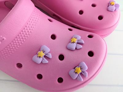 Cute Cloud Croc Charms Luxury Designer Shoe Decorations Ornament Pins for Croc Accessories Footwear