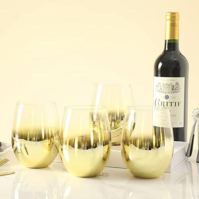 Godinger Meridian 4-pc. Crystal White Wine Glass Set