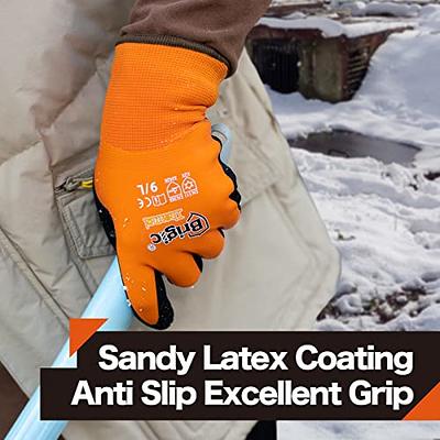 Brigic Winter Work Gloves for Men, Waterproof Work Gloves for Cold