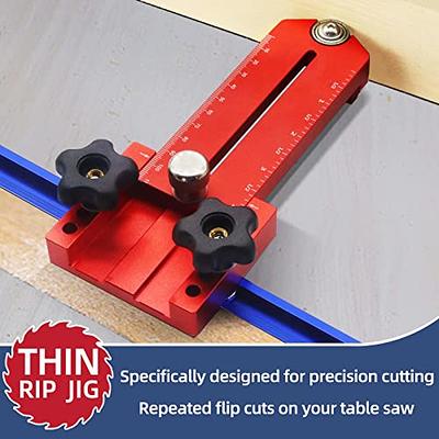 Cutting Thin Strips at Table Saw 