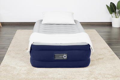 Intex Raised 16 Air Mattress With Hand Held 120v Pump - Queen Size : Target