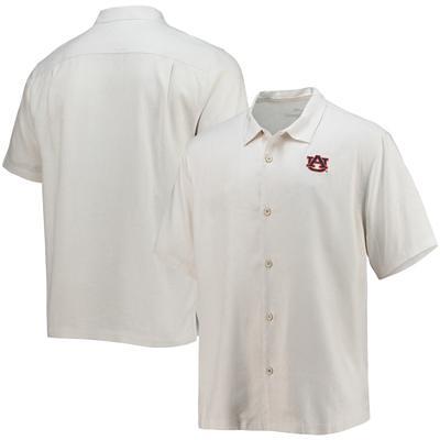 Men's Tommy Bahama White Atlanta Braves Sport Tropic Isles Camp Button-Up Shirt Size: Large