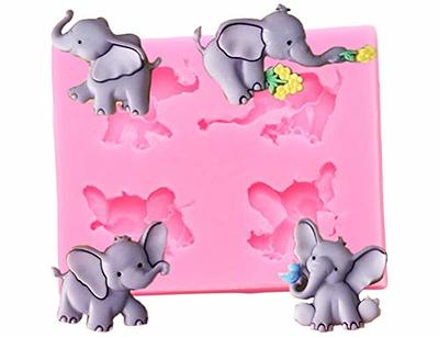 Elephant Silicone Mold, Small UV Resin Mold