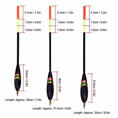 4pcs Fishing Slip Bobber Fishing Float Kit Balsa Bobber For Sea Fishing