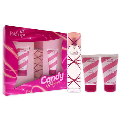 Pink Sugar Eau De Toilette Spray 3.4 oz & Body Lotion 8.4 oz