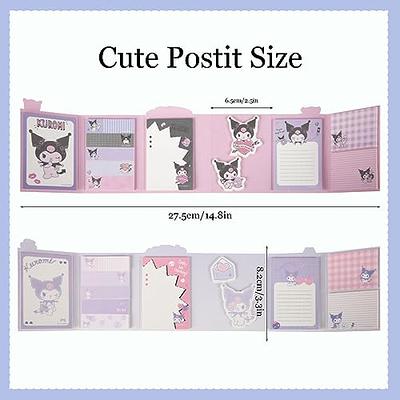 Mini Animal Sticky Notes,Kawaii Sticky Notes Six-Fold Sticky Note Set, 3  Styles Rabbit Small Sticky Notes Suitable for Handmade Bookmarked  Decorated(Random 1) - Yahoo Shopping