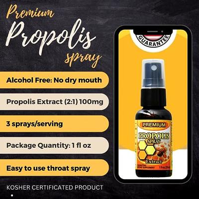 Beekeepers Naturals Propolis Soothing Lozenges - Peppermint Eucalyptus -  14ct
