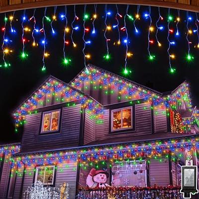 400 LED 131Ft String Lights Plug in Waterproof Lights With 8 80s