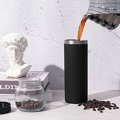 Double Wall Vacuum Insulated Stainless Steel Slim Tumbler with