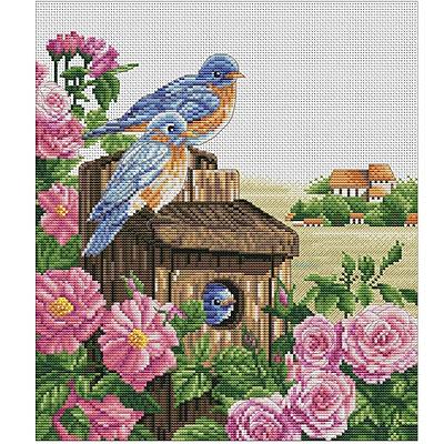 Maydear Embroidery Kit for Beginners Adults with Pattern Stamped, Cross  Stitch Kits, Beginner Embroidery Starter Kit Including Embroidery Hoop,  Color