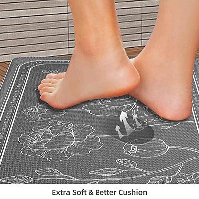 ROTTOGOON Kitchen Floor Mat Set of 2, Cushioned Anti Fatigue Mat  17x47+17x29, Non-Slip Waterproof Rug, Premium PVC Comfort Mats and Rugs  for Kitchen, Office, Home, Laundry - Yahoo Shopping