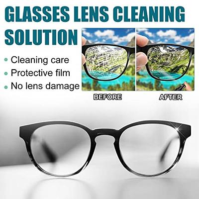 Lenses Cleaner For Glasses Scratch Remover Eyeglass Cleaner Alcohol-Free  Eyeglass Cleaner Streak Free Sunglass Cleaner For Eye