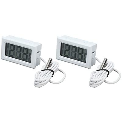 2pcs Fridge Thermometer Refrigerator Thermometer,lcd Digital