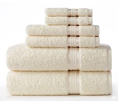 BELIZZI HOME Belizzi Home 8 Piece Towel Set 100% Ring Spun cotton, 2 Bath  Towels 27x54, 2 Hand Towels 16x28 and 4 Washcloths 13x13 - Ultra So