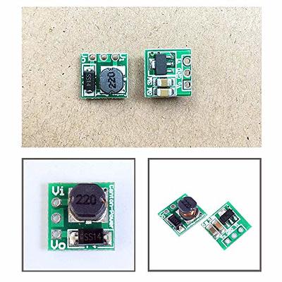 Comidox 1.5V 1.8V 2.5V 3V 3.3V 3.7V 4.2V to 5V DC-DC Step Up Power Module  Voltage Boost Converter Board 0.9-5V to 5V 5PCS - Yahoo Shopping