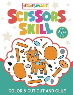 SCISSORS SKILLS Preschool Activity Book FOR GIRLS : A Fun Cutting Practice  Activity Book for Toddlers and Kids ages 3-5: Scissor Practice for  Preschool (Paperback) 