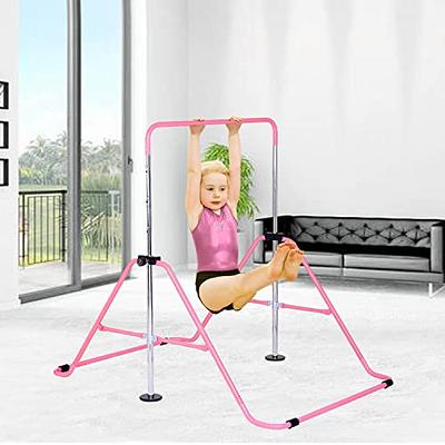 UMIKOOL DIRECT Expandable Gymnastics Bars with Ring Adjustable