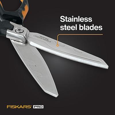 Fiskars Pro Folding Blade Utility Knife, Black/Orange