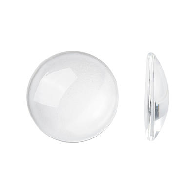 Transparent Glass Cabochons, Clear Dome Cabochon for Cameo Photo Pendant  Jewelry Making, Clear, 25x6mm Cobeads.com - Yahoo Shopping